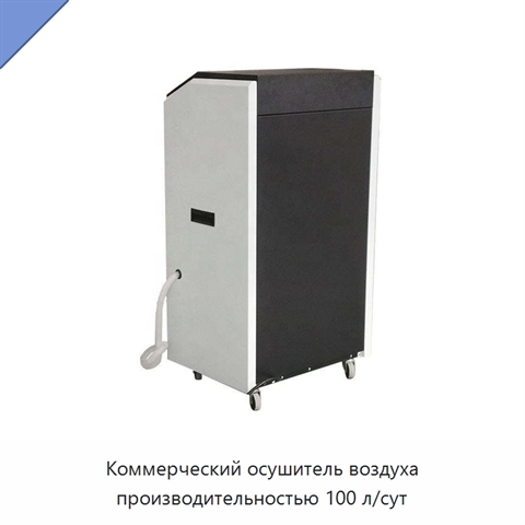 Коммерческий осушитель воздуха производительностью 100 л/сут