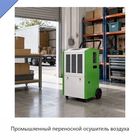 Промышленный переносной осушитель воздуха