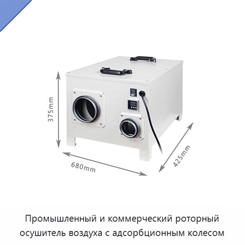 Промышленный и коммерческий роторный осушитель воздуха с адсорбционным колесом