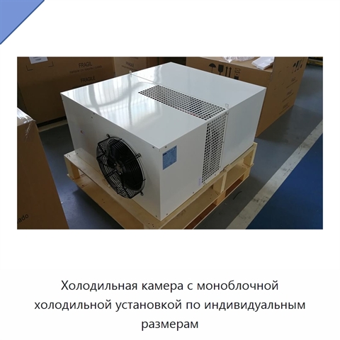 Холодильная камера с моноблочной холодильной установкой по индивидуальным размерам
