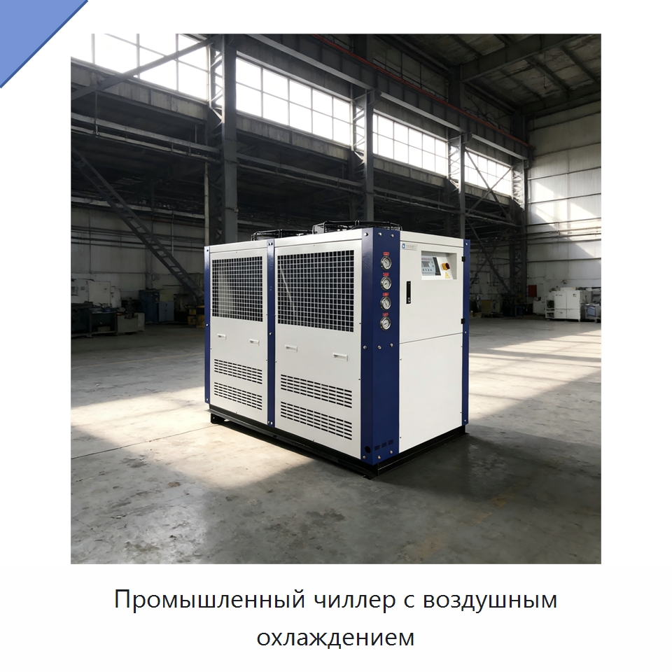 Промышленный чиллер с воздушным охлаждением — Охладительное оборудование