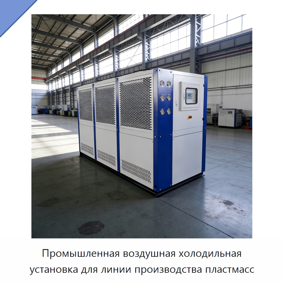 Промышленная воздушная холодильная установка для линии производства пластмасс — Охладительное оборудование