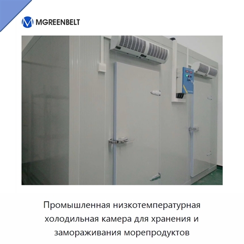 Промышленная низкотемпературная холодильная камера для хранения и замораживания морепродуктов