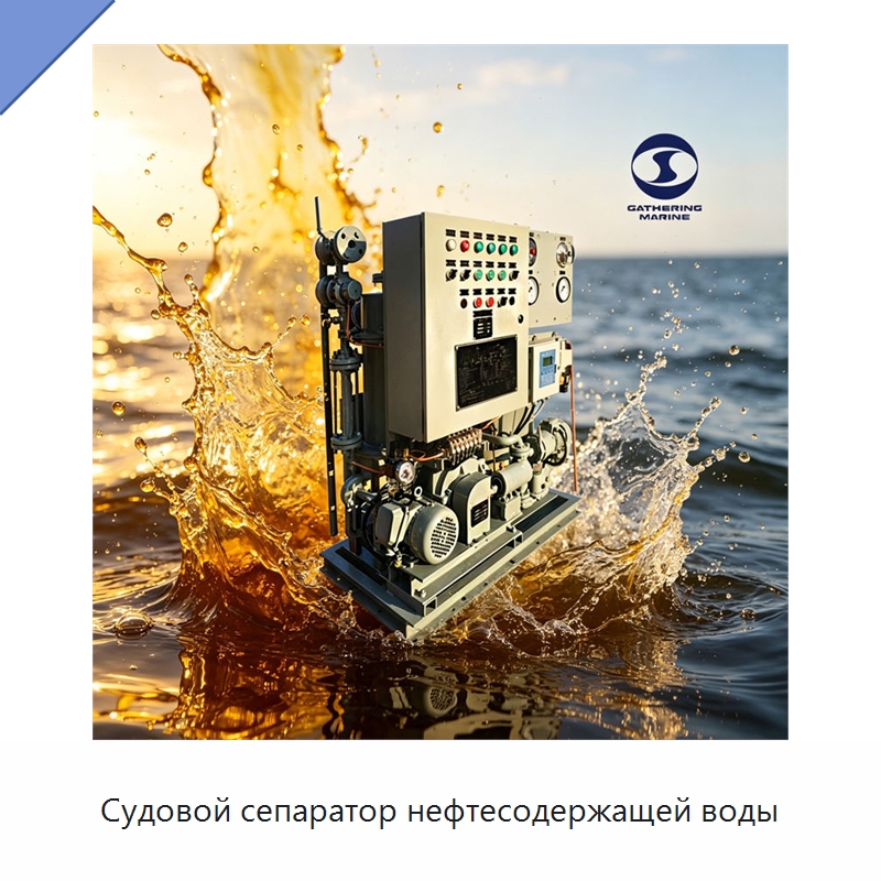 Судовой сепаратор нефтесодержащей воды — Водоочистное оборудование