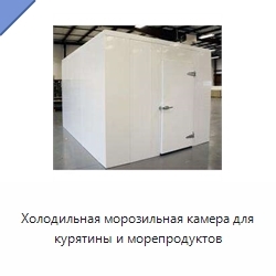 Холодильная морозильная камера для курятины и морепродуктов