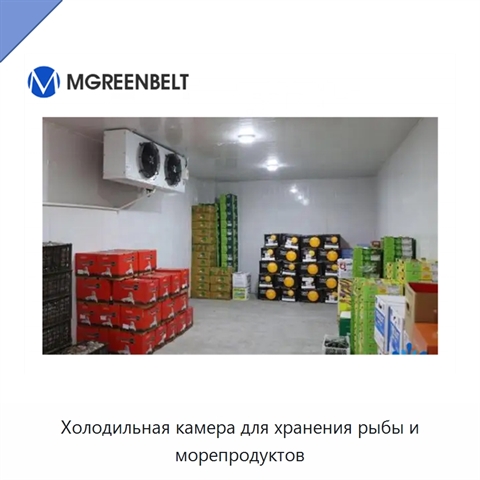 Холодильная камера для хранения рыбы и морепродуктов