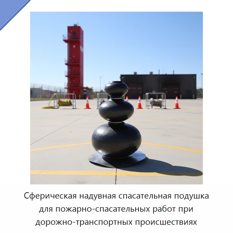 Сферическая надувная спасательная подушка для пожарно-спасательных работ при дорожно-транспортных происшествиях — Специальные водно-спасательные средства