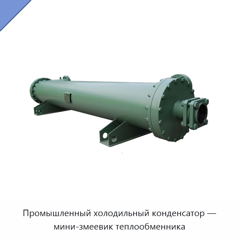 Промышленный холодильный конденсатор — мини-змеевик теплообменника — Запчасти для холодильного и теплообменного оборудования