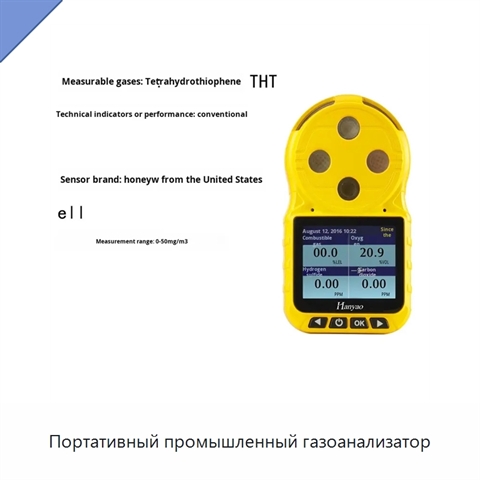 Портативный промышленный газоанализатор