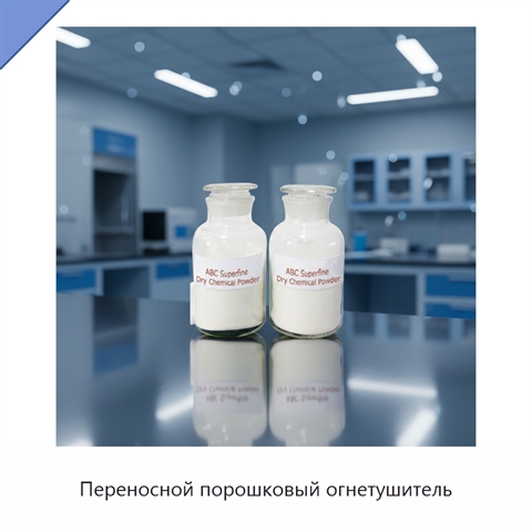 Переносной порошковый огнетушитель