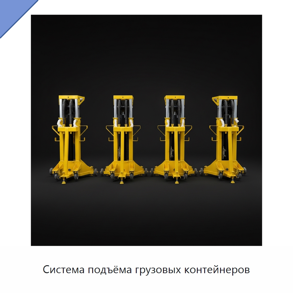 Система подъёма грузовых контейнеров