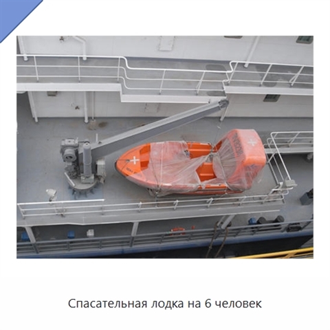Спасательная лодка на 6 человек