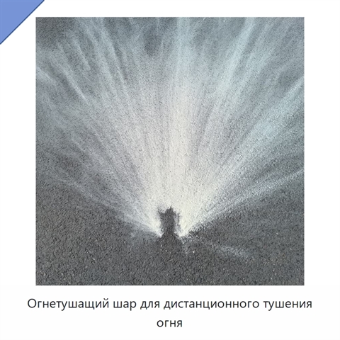 Огнетушащий шар для дистанционного тушения огня