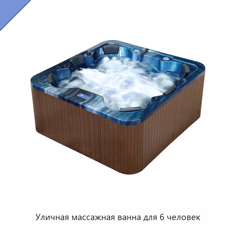 Уличная массажная ванна для 6 человек — Ванны и гидромассажные ванны