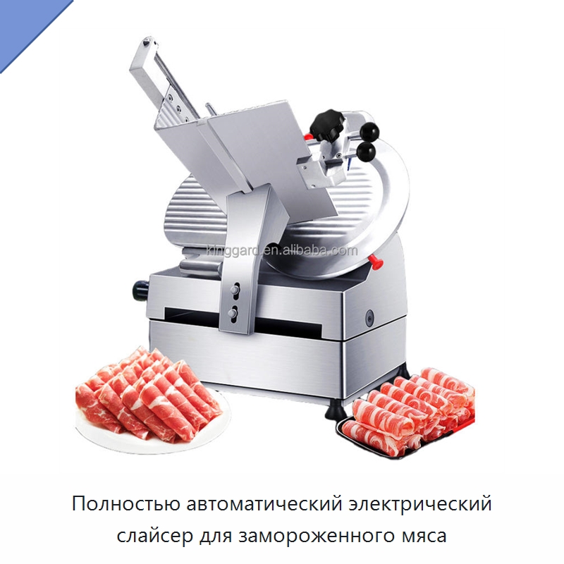 Полностью автоматический электрический слайсер для замороженного мяса — Оборудование для производства мясных изделий