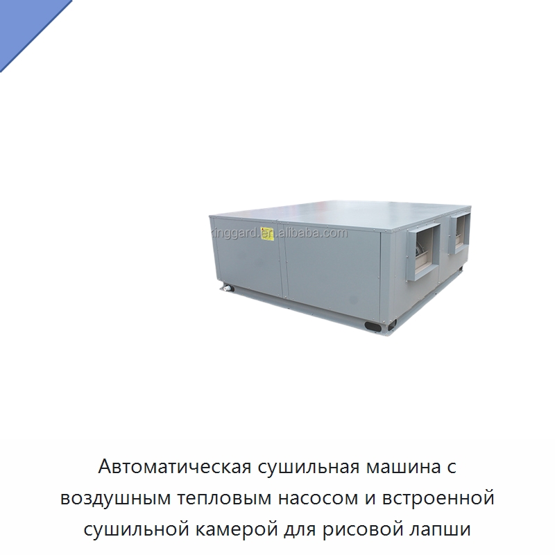 Автоматическая сушильная машина с воздушным тепловым насосом и встроенной сушильной камерой для рисовой лапши — Оборудование для переработки фруктов и овощей