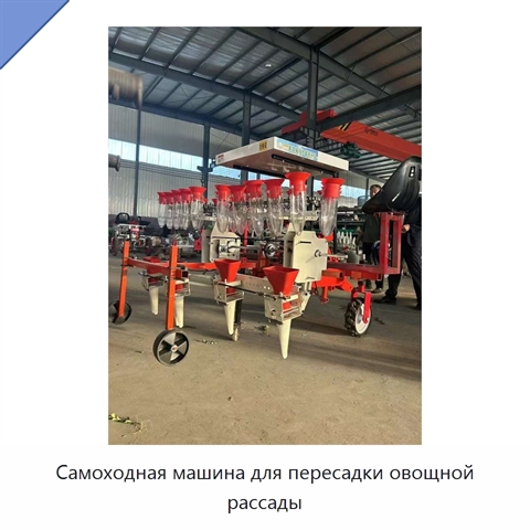 Самоходная машина для пересадки овощной рассады