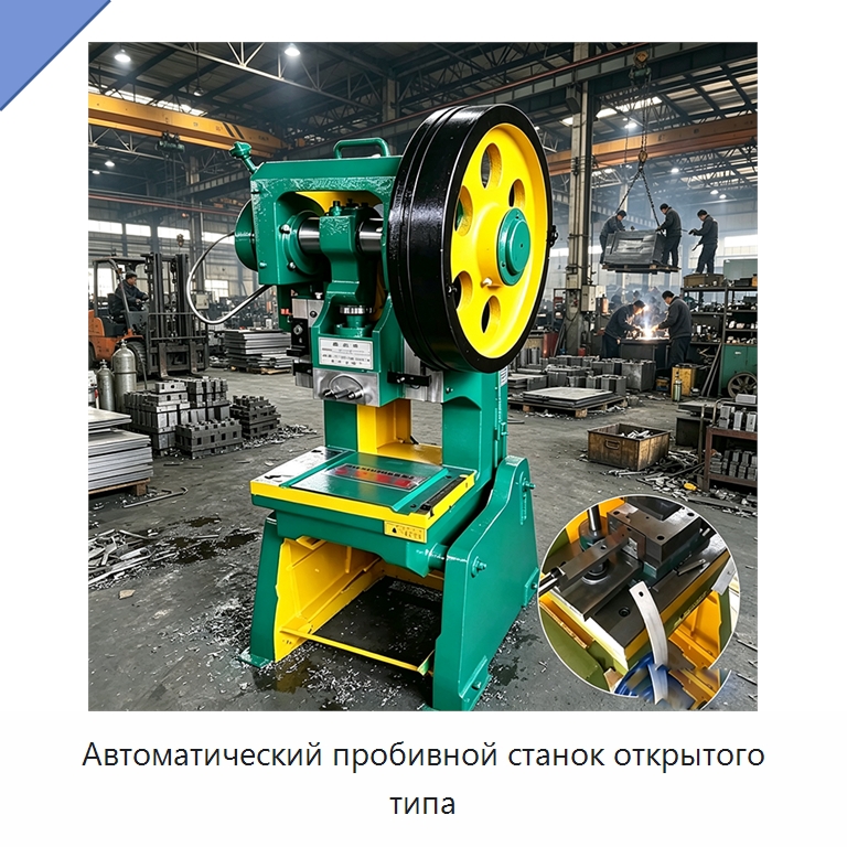 Автоматический пробивной станок открытого типа — Пробивные станки