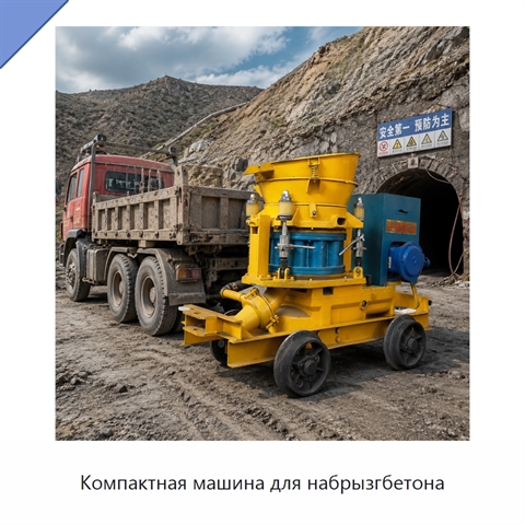 Компактная машина для набрызгбетона