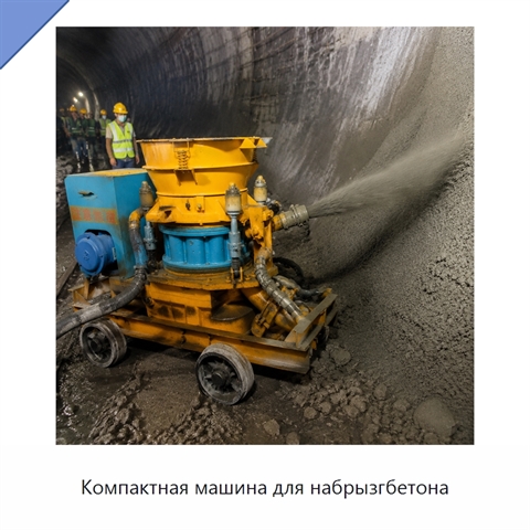 Компактная машина для набрызгбетона