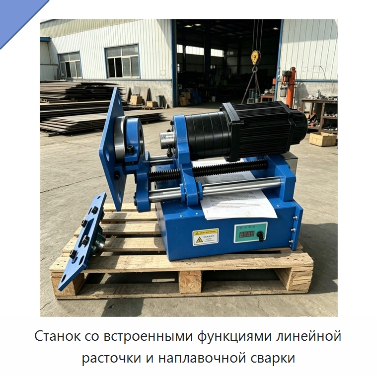 Станок со встроенными функциями линейной расточки и наплавочной сварки — Специальная строительная техника
