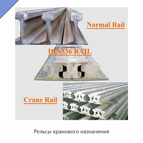 Рельсы кранового назначения