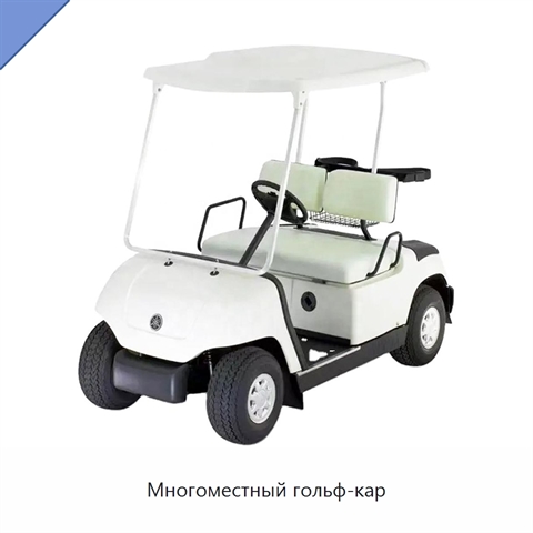 Многоместный гольф-кар