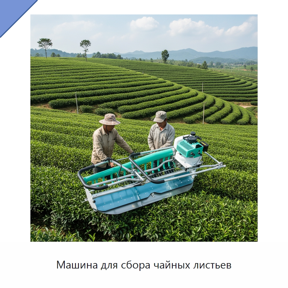 Машина для сбора чайных листьев — Комбайны