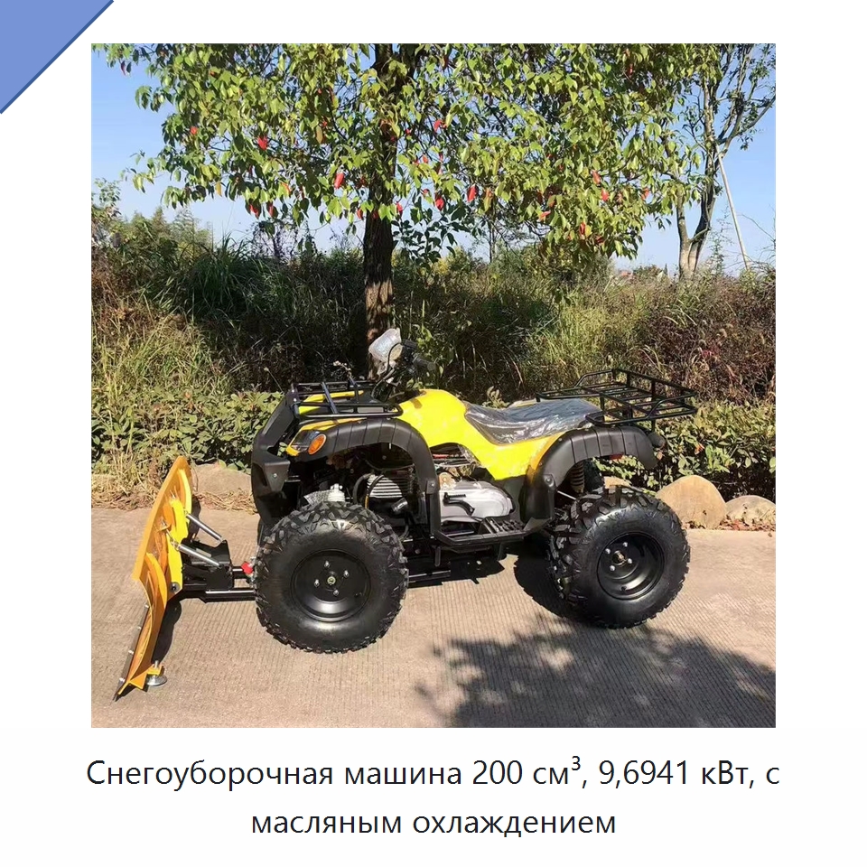 Снегоуборочная машина 200 см³, 9,6941 кВт, с масляным охлаждением — Коммунальная техника