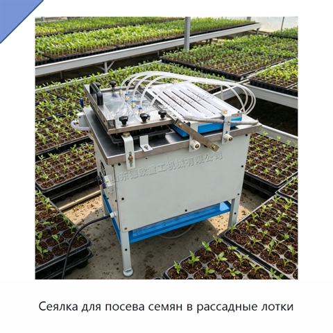 Сеялка для посева семян в рассадные лотки