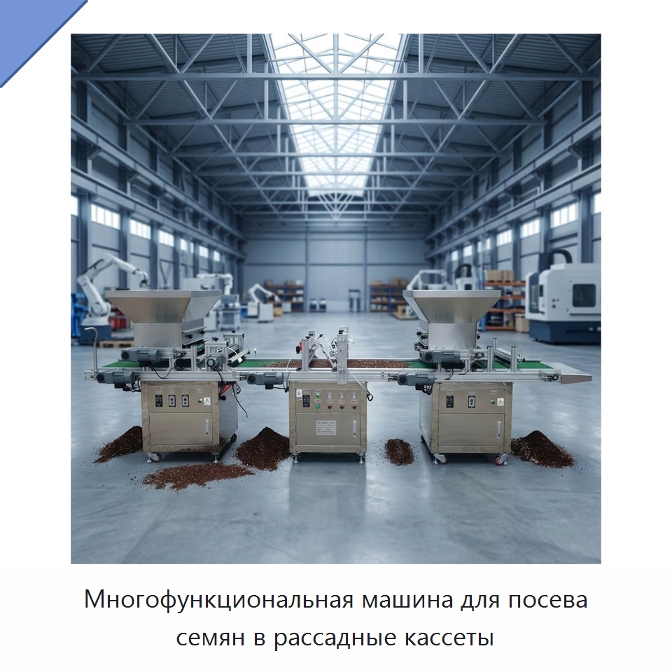 Многофункциональная машина для посева семян в рассадные кассеты — Специальные сельскохозяйственные машины