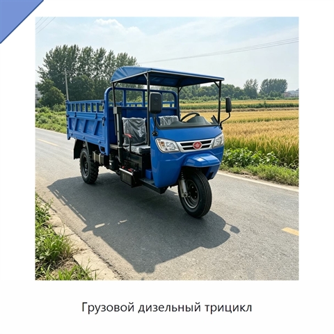 Грузовой дизельный трицикл