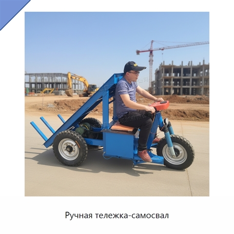 Ручная тележка-самосвал