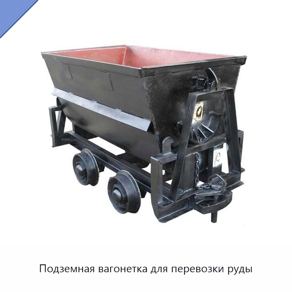 Подземная вагонетка для перевозки руды — Горнодобывающее оборудование