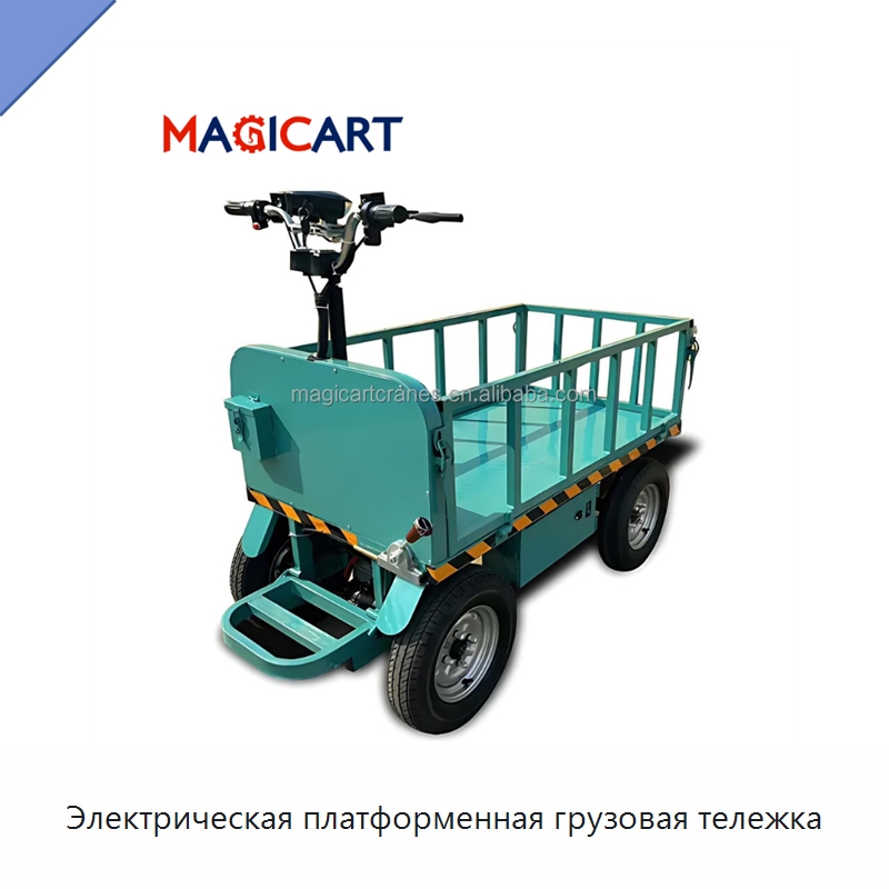 Электрическая платформенная грузовая тележка — Ручные грузовые тележки