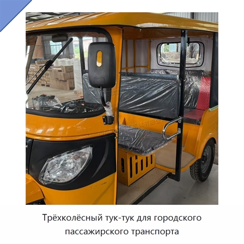 Трёхколёсный тук-тук для городского пассажирского транспорта