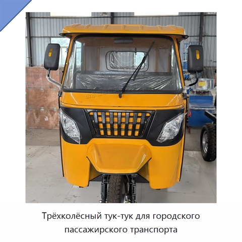 Трёхколёсный тук-тук для городского пассажирского транспорта