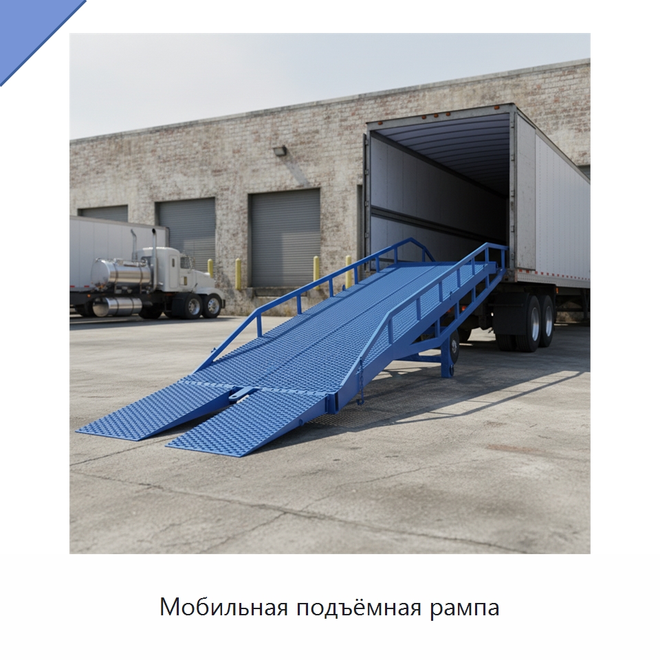 Мобильная подъёмная рампа — Подъемные столы
