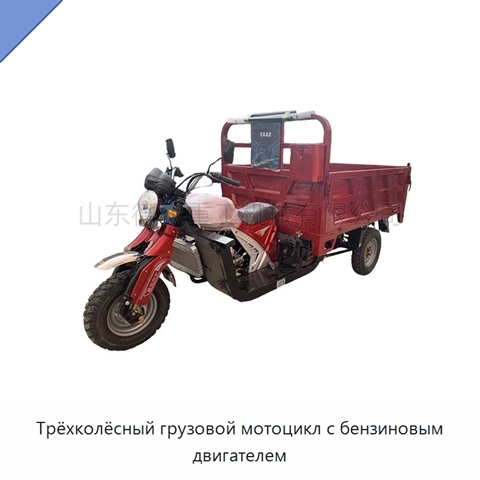 Трёхколёсный грузовой мотоцикл с бензиновым двигателем
