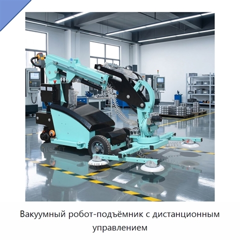 Вакуумный робот-подъёмник с дистанционным управлением