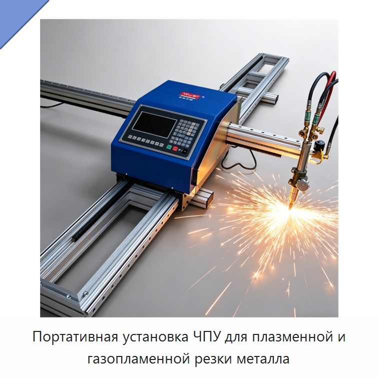 Портативная установка ЧПУ для плазменной и газопламенной резки металла — Специальные машины и промышленное оборудование