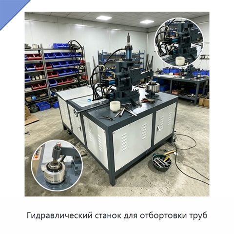 Гидравлический станок для отбортовки труб