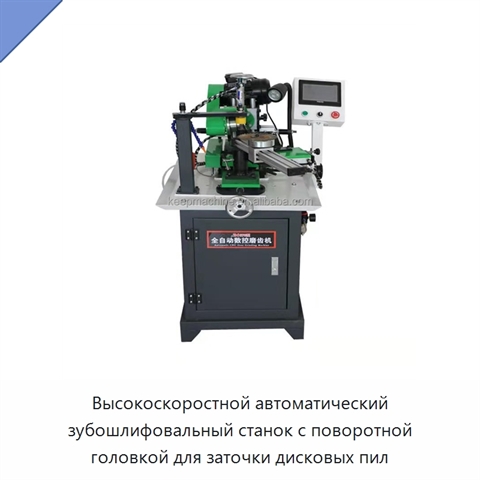 Высокоскоростной автоматический зубошлифовальный станок с поворотной головкой для заточки дисковых пил