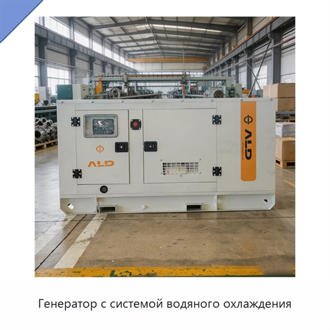 Генератор с системой водяного охлаждения