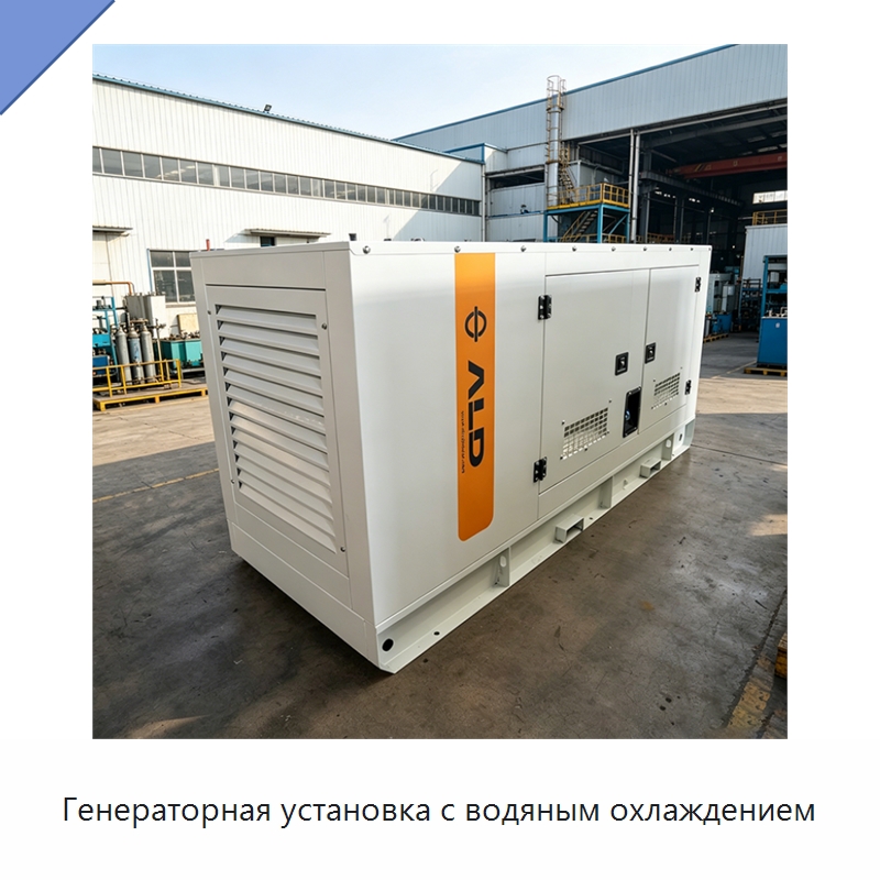 Генераторная установка с водяным охлаждением — Дизельные генераторы