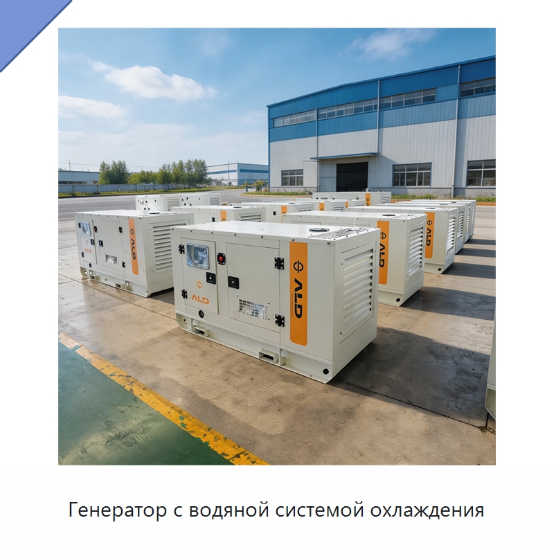 Генератор с водяной системой охлаждения — Дизельные генераторы