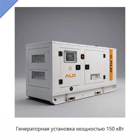 Генераторная установка мощностью 150 кВт
