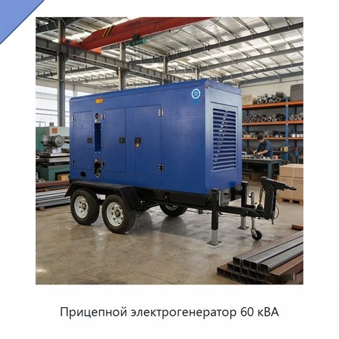 Прицепной электрогенератор 60 кВА