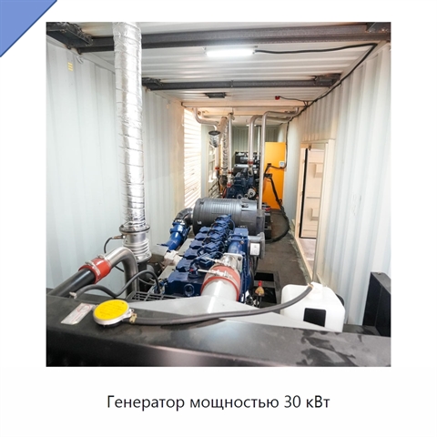 Генератор мощностью 30 кВт