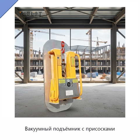 Вакуумный подъёмник с присосками